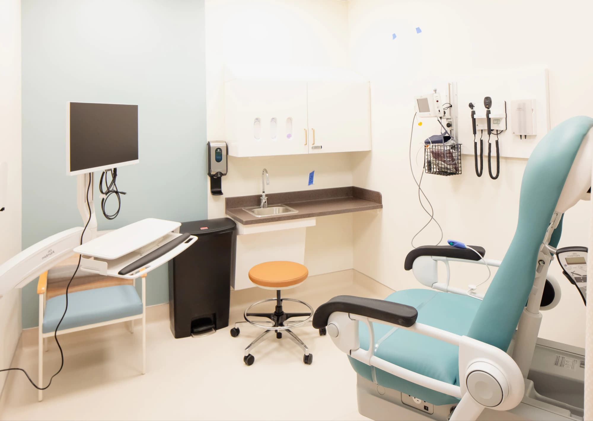 Examination Room - Private space designed for you to be seen by medical staff.