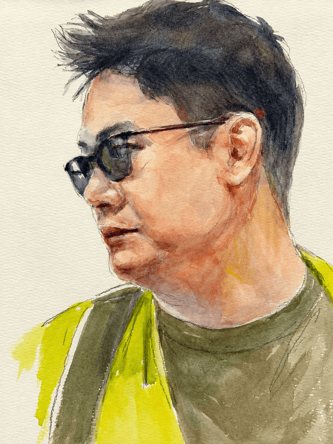 Man with sunglasses